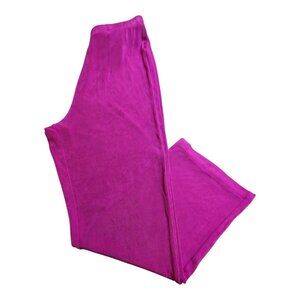 Chicos Travelers Pants No Tummy Petite Fuschia Chicos Size 1P US 8 Petite / MP